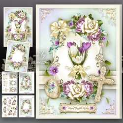 Warm Easter Wishes Card Mini Kit2