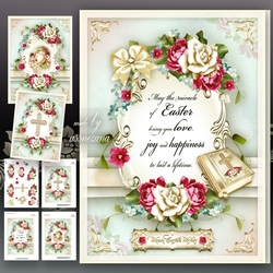 Warm Easter Wishes Card Mini Kit4