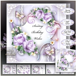 Purple Bouquet Mini Kit