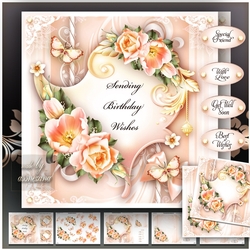 Pink Peach Bouquet Mini Kit