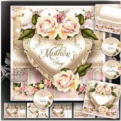 Image of cup969284_1641 - Vintage Mothers Day Card Mini Kit