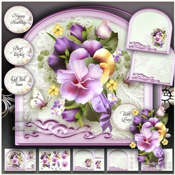 Pansy Bouquet Mini Kit