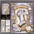 Christmas Festive Violet Stocking Mini Kit