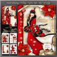 Winter Christmas Holiday Fashion Style Mini Kit Lady