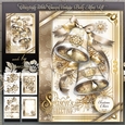 Christmas White Cream Vintage Bells Mini Kit