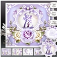 Violet Couple Love Card Mini Kit