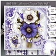 Blue White Anemone Bouquet Mini Kit