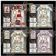 Bumper Kit of Boutique Shaped Shabby Chic Cards