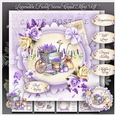 Lavender Scene Card Mini Kit