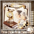 Elderly Couple Lovely Memories Card Mini Kit