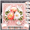 Summer Roses Card Mini Kit