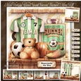 Male Vintage Card Sport Soccer Themed Mini Kit