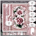 Bouquet Vintage Brown Old Rose Mini Kit