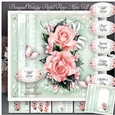 Bouquet Vintage Pastel Rose Mini Kit