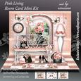 Pink Living Room Card Mini Kit