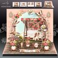 Beautiful Garden with Cream Swing Card