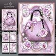 Violet Handbag for Mother Card Mini Kit