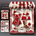 Boutique Shaped Card Red Roses Mini Kit