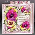 Vintage Pansy Bouquet for All Occasion Mini Kit