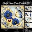 Beautiful Summer Pansies Card Mini Kit