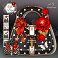 Polka Dot Handbag Card Mini Kit