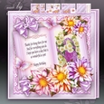 Dahlia Book Card Mini Kit