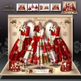Christmas Vintage Boutique with Ladies Dresses