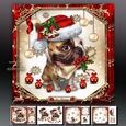 Christmas Puppy with Letter Mini Kit