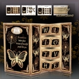 Golden Butterflies Blok Card Mini Kit