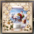Cute Santa Claus on the Roof Mini Kit