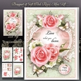 Bouquet of Soft Pink Roses Mini Kit