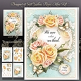 Bouquet of Soft Yellow Roses Mini Kit