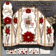 Winter White Christmas Shaped Card Mini Kit