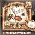 Vintage Christmas Male Hat Mini Kit