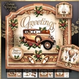 Vintage Christmas Male Car Mini Kit