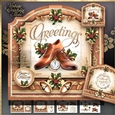 Vintage Christmas Male Shoes and Watch Mini Kit