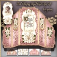 Pink Variation Christmas Shaped Card Mini Kit