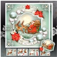 Winter Pastel Christmas Santa in the Sky Mini Kit