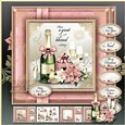 Merry Christmas and Happy New Year Mini Pink Kit