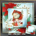 Christmas Watercolor Santa Claus