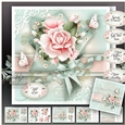 Soft Pink Bouquet Glossy Paper Mini Kit