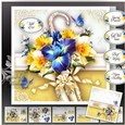 Vintage Umbrella with Spring Flowers Mini Kit