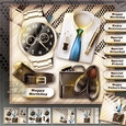 Male Fashion Accessories Card Mini Kit