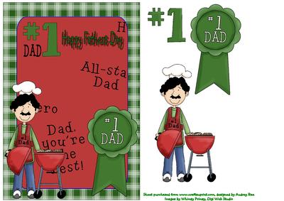 Happy Fathers Day No 1 Dad 3