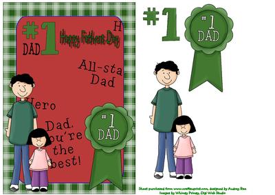 Happy Fathers Day No 1 Dad 4