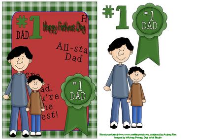 Happy Fathers Day No 1 Dad 5