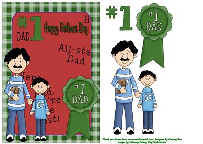 Happy Fathers Day No 1 Dad 7