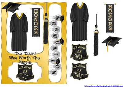 Graduation Girl Black Gown