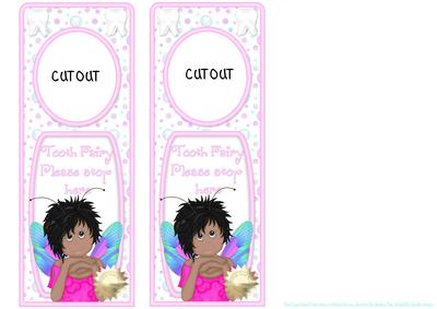 Door Hanger Tooth Fairy Ethnic 3