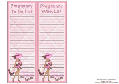 Pregnancy to Do List/wish List Ethnic Twins 2